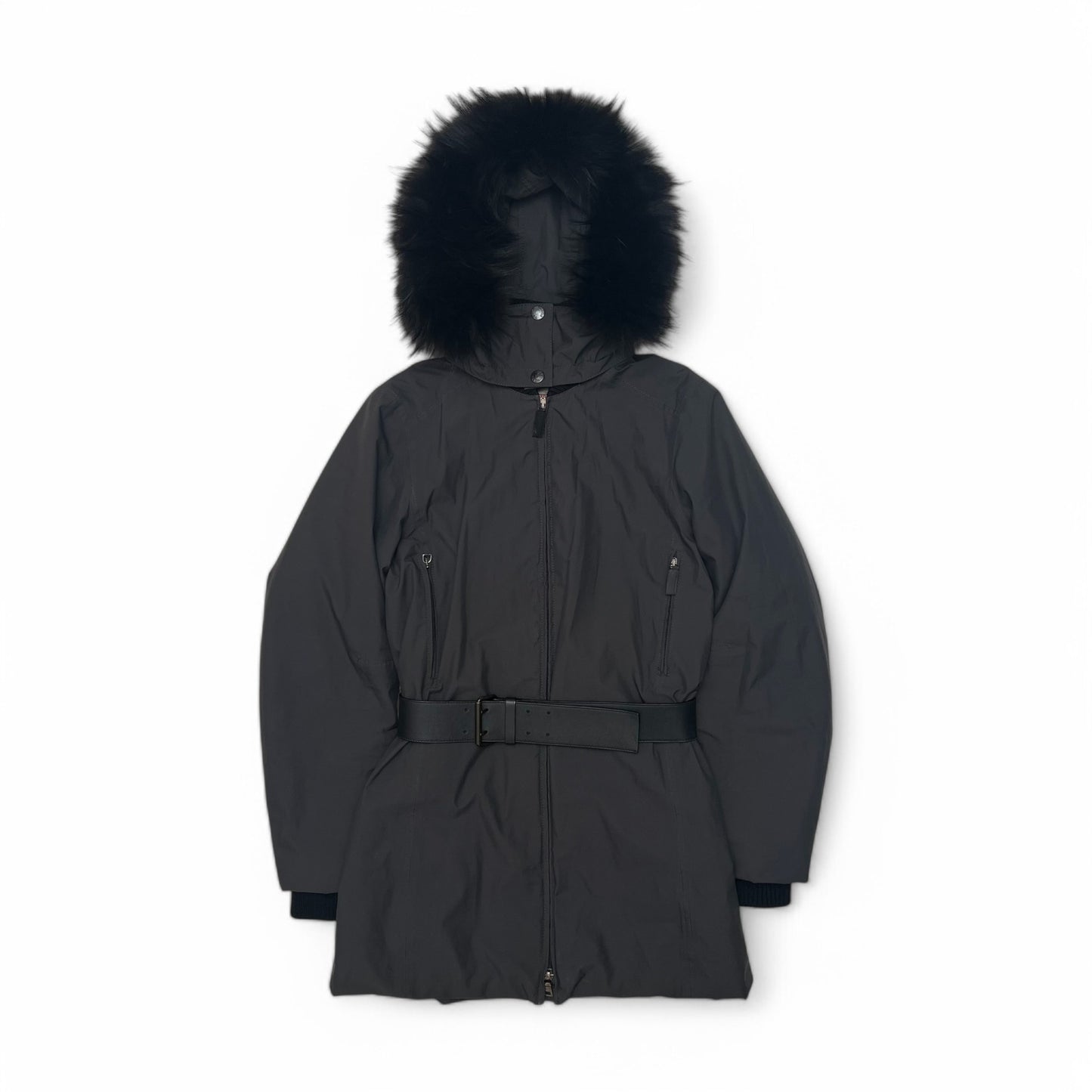 PRADA SPORT BELTED SKI PARKA JACKET
