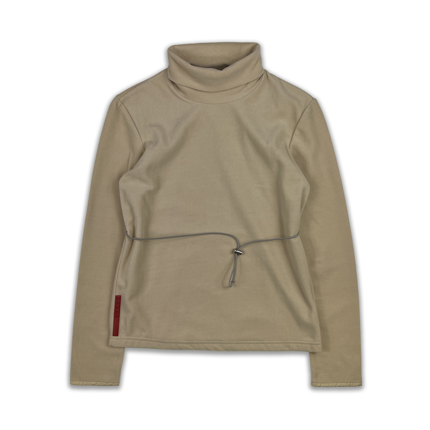 PRADA SPORT CORDED FLEECE ROLLNECK