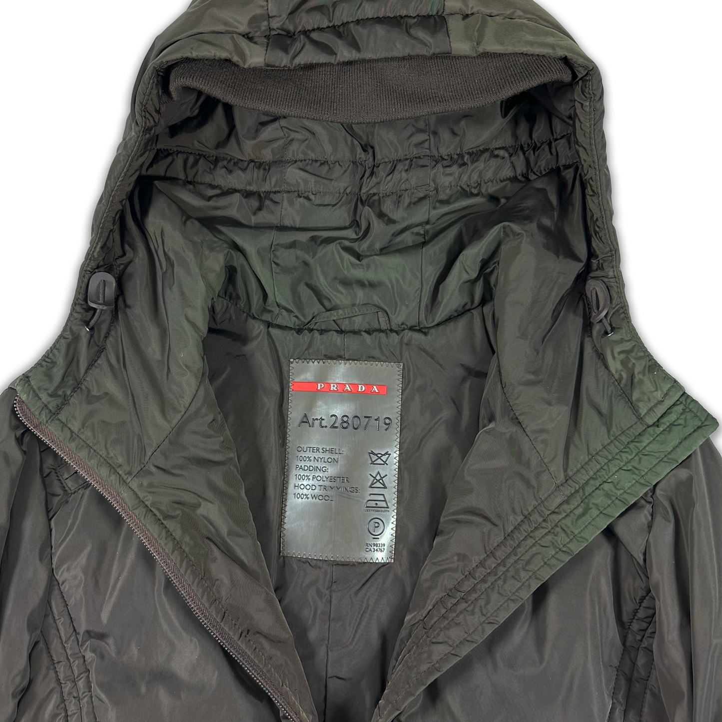 PRADA SPORT BELTED SKI JACKET